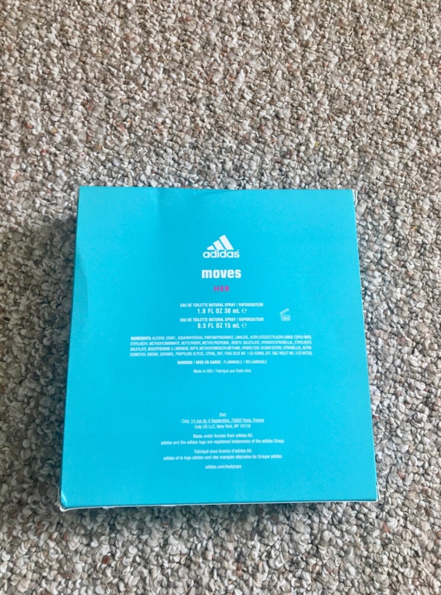 Adidas Moves For Her Eu de toilette - Brand New Perfume Set