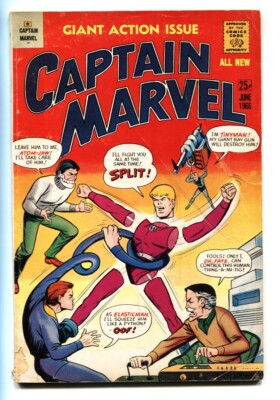 Captain Marvel #2 1966 - M.F. Enterprises -G/VG - Comic Book | eBay