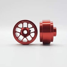 STAFFS243 Hyper Aluminum Wheels Red 16.9 x 8.5mm x2 