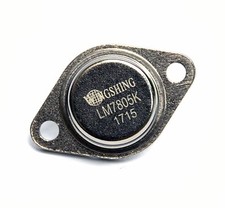 2pc Voltage Regulator IC LM7805K TO-3 Vo 5V 1.5A Pd 15W Wing Sing 7805K 7805