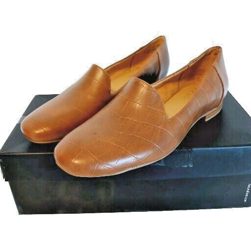 NATURALIZER womens Kit slip on flats dress shoe size M maple