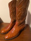 NOCONA "Ostrich" Full Quill  8D  Cowboy Boots — photo 1