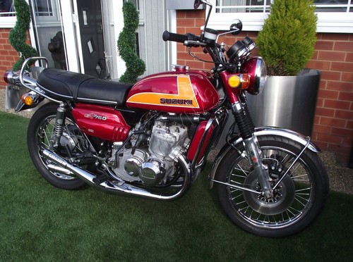 1973 Suzuki GT750 Fork Ears. 73 Su GT 750 Le Mans Headlight Mount Stay Holder. - Picture 4 of 15