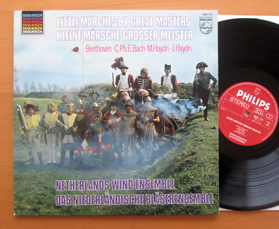 Philips 6527 117 Little Marches By Great Masters Netherlands Wind Ensemble NM