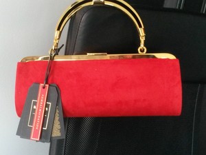 sac rouge daim