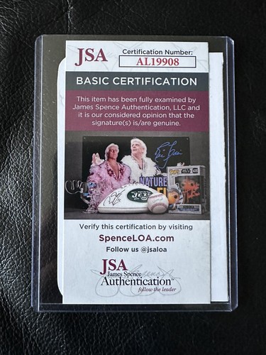 Zach Johnson Signed JSA Autographed Masters Augusta National Scorecard #3 - Picture 2 of 4
