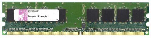 512MB Kingston DDR2 Pc-Ram PC2-5300U 667MHz 240pin Dimm Ktd-dm8400b/512 Memoria - Bild 1 von 1