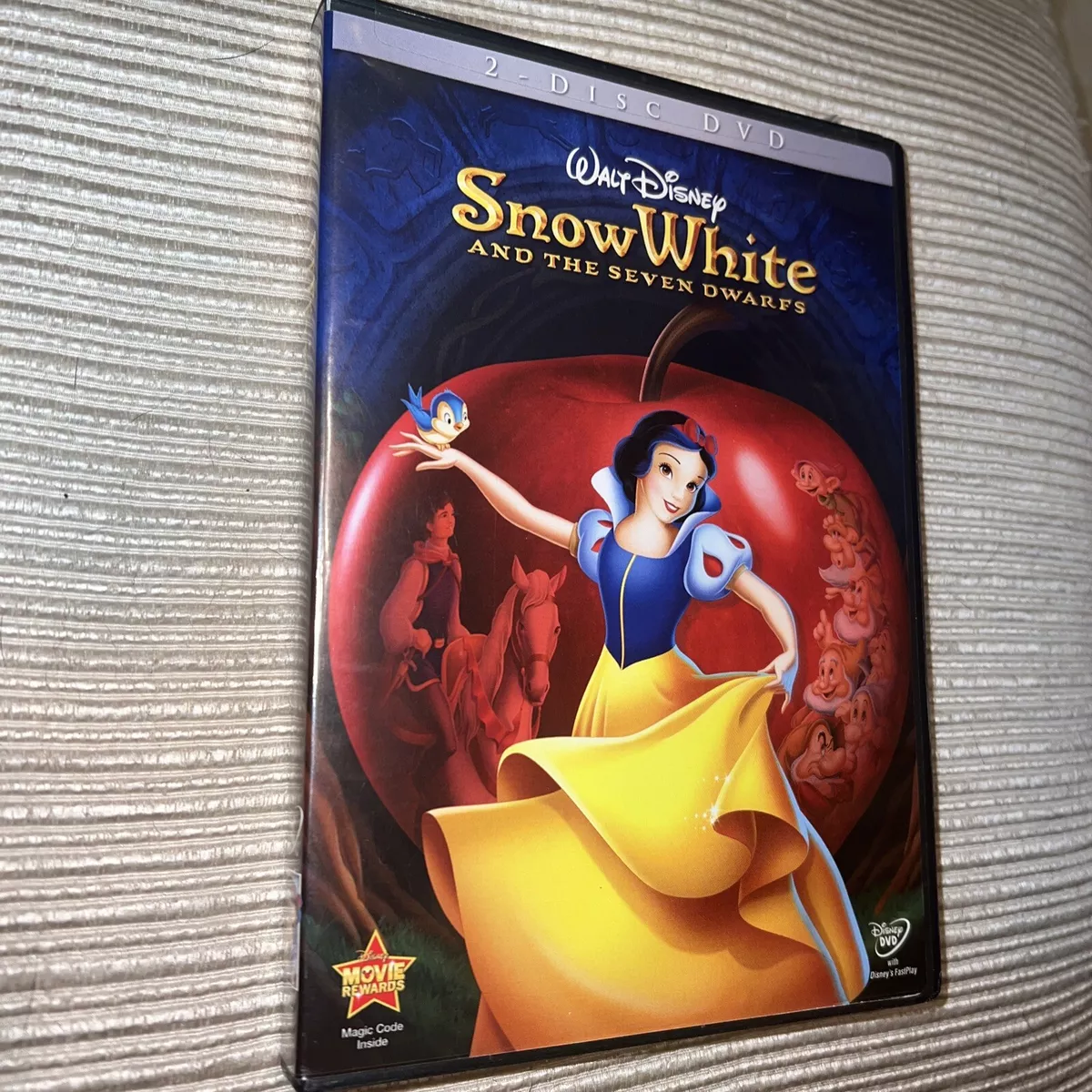 Disney Snow White and the Seven Dwarfs(DVD,2009,3-Disc Set) TESTED