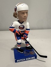 NEW YORK ISLANDERS BUTCH GORING BOBBLEHEAD - 3/21/2023 HOCKEY LEGENDS 50th ANNV