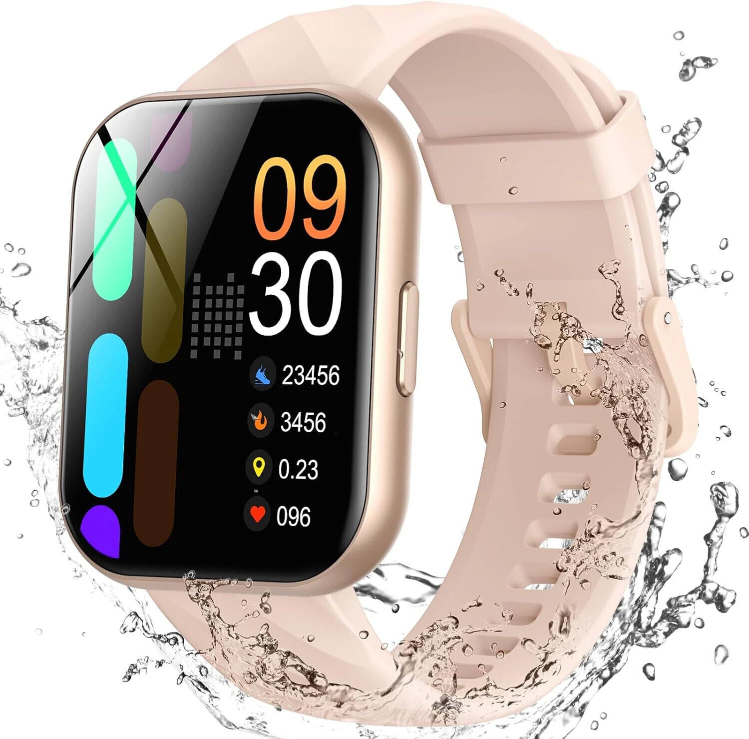 Smart Watch Ladies Women with Phone Function Wristwatch for iPhone Samsung Huawei