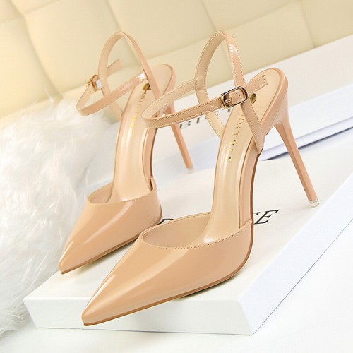 Women Pointed Toe High Heels Slingback Sexy Pumps Sandals Stilettos Party Shoes - Picture 22 of 25