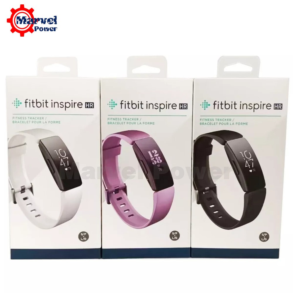 NEW Fitbit Inspire HR Activity Tracker & Heart Rate More Color Small+Large US