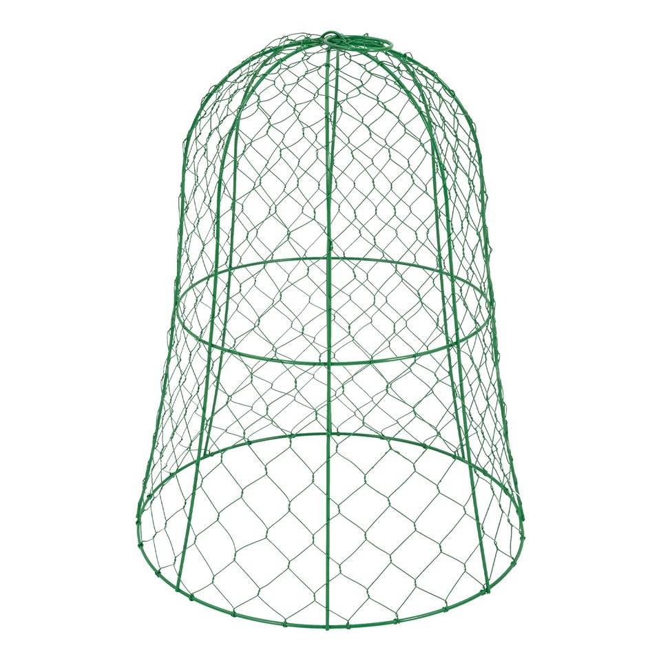 10Pcs Garden Chicken Wire Cloche Plant Protective Covers Green w/40