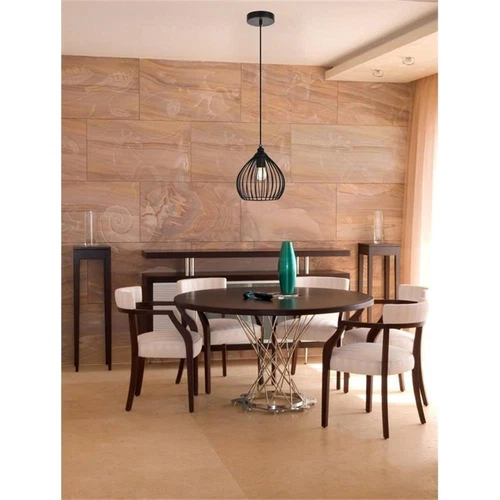 Living District Sayer 1-Light Transitional Metal Pendant in Black - Picture 2 of 3