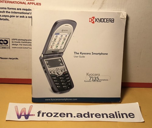 🙂 (2) Smartphones KYOCERA 7135✅ POUR PIÈCES 🙂 AVEC STATION D'ACCUEIL✅ LIVRAISON RAPIDE✈️ - Photo 12 sur 12