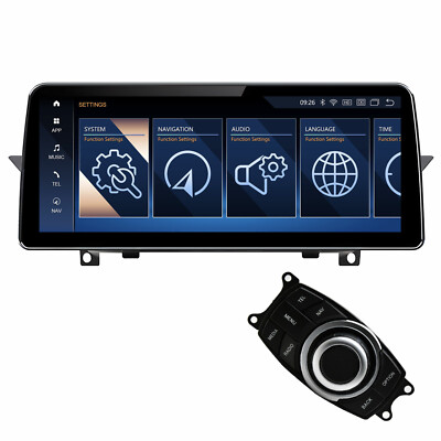 Android 14 GPS CarPlay 12.3'' Display Stereo For BMW BMW X1 E84 iDrive 6+64GB 2K