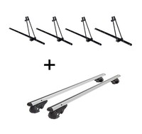 4X FahrradträGer Orion+DachträGer VDP004 L FüR FüR Vw Golf Variant Ab 94