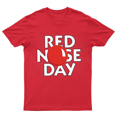 Tshirt Personalizzata,2025 Red Nose Day Maglietta Fumetto - Foto 11