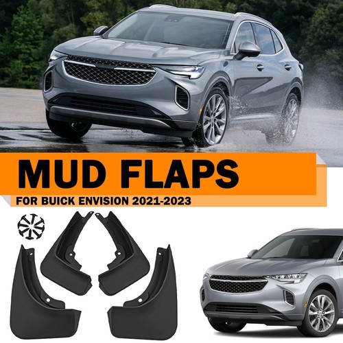4Pcs Garde Boue Voiture Pare Boue Pare Éclaboussures Garde-Be pour Buick Envision 2021 2022 23 - Photo 5/9