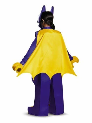 Lego Batgirl Lego Película Prestigio Niñas Túnica Pantalones Capa Máscara Manos M 7-8 Foto 3 de 3
