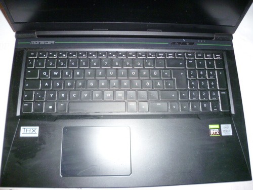 Notebook Laptop 17 zoll gaming - MONSTER TULPAR T7 - V20.3.1 - 17,3Zoll + Mouse - Bild 2 von 9