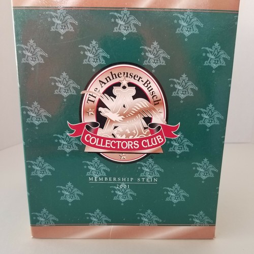 2001 Anheuser-Busch Collector's Club Membership Stein, Living The Legacy CB17 - Picture 4 of 5