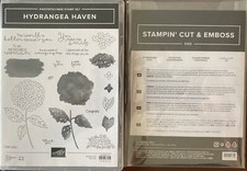 NEW Stampin' Up Stamps  Dies - Hydrangea Haven - RETIRED - SHIPS IMMEDIATELY