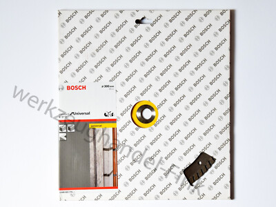 BOSCH Diamanttrennscheibe 300mm x 20mm standard for Universal 2608603779