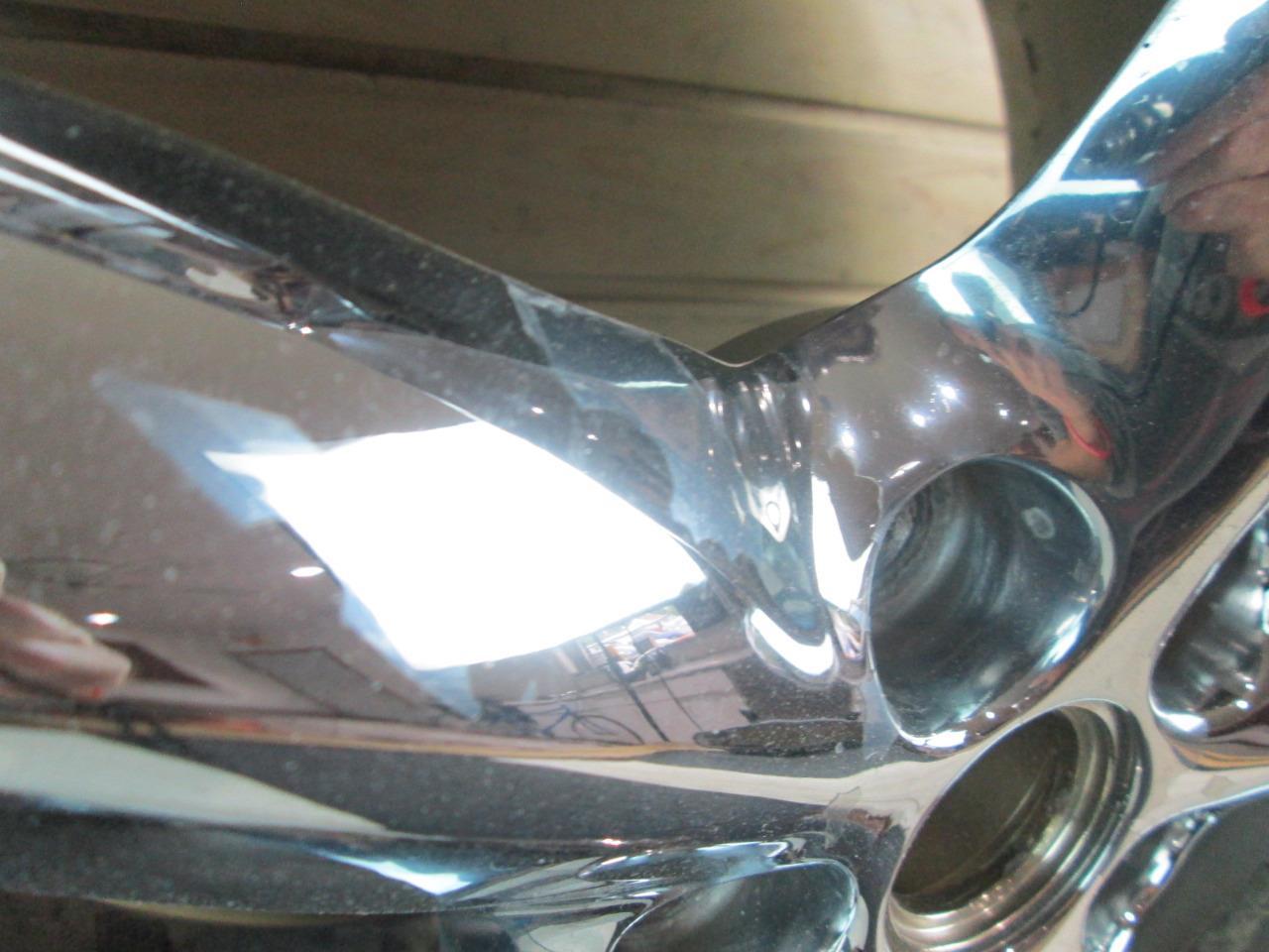 Ferrari 360 Front BBS Chrome Wheel 18x7.5 *Protective Film Peeling* 164173