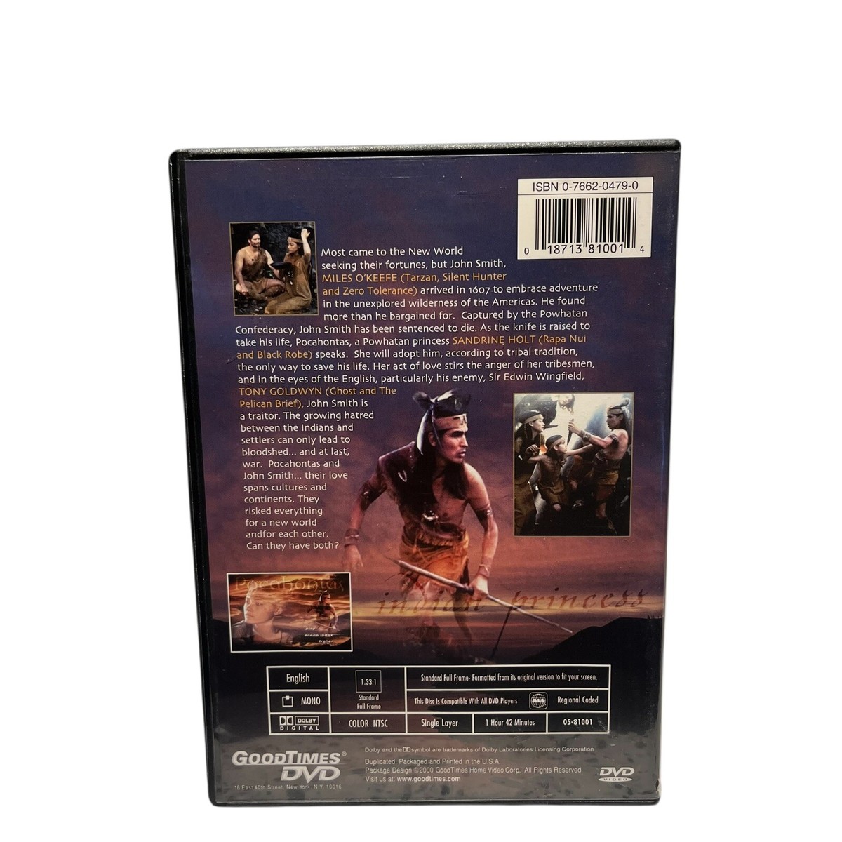 Pocahontas: The Legend (DVD, GoodTimes) D19 | eBay