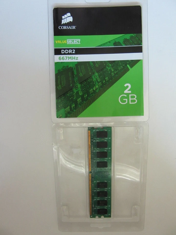 Corsair PC2-5300 (DDR2-667) 2 GB DIMM 667 MHz PC2-5300 DDR2 SDRAM Memory - Image 4 of 4