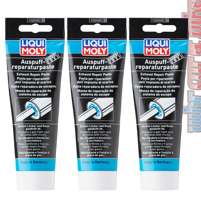 3x Liqui Moly 3340 Exhaust Repair Paste 200g Sealant Heat Resistant 700°
