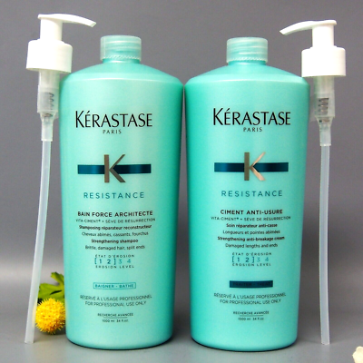 Kerastase Bain Force Architecte & Ciment Anti Usure 34oz / 1000ml