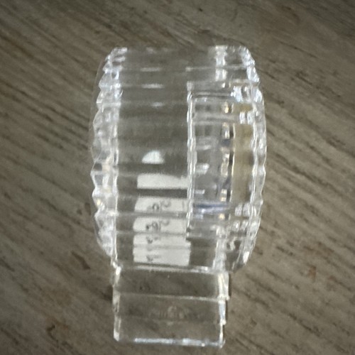 Vintage Waterford Crystal Ireland Small Quartz Mantel Clock Works 4” L x 2.5” T - Picture 7 of 17