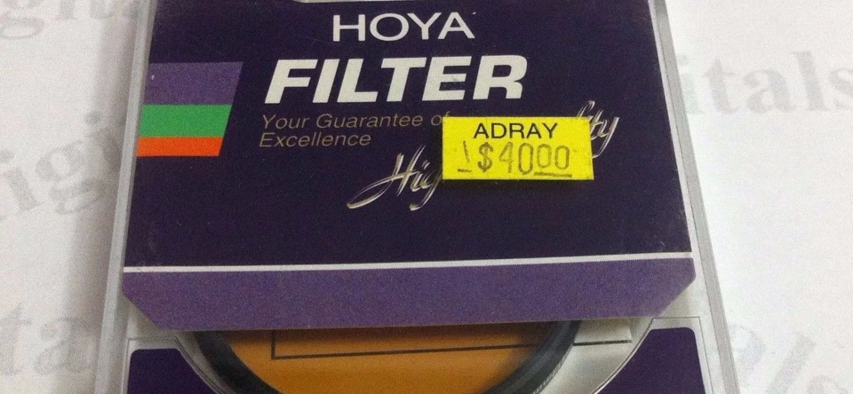 Hoya 49mm Special Effect Sepia a Lens Filter For Film SLR DSLR 49 mm Japan a - Image 3 of 3