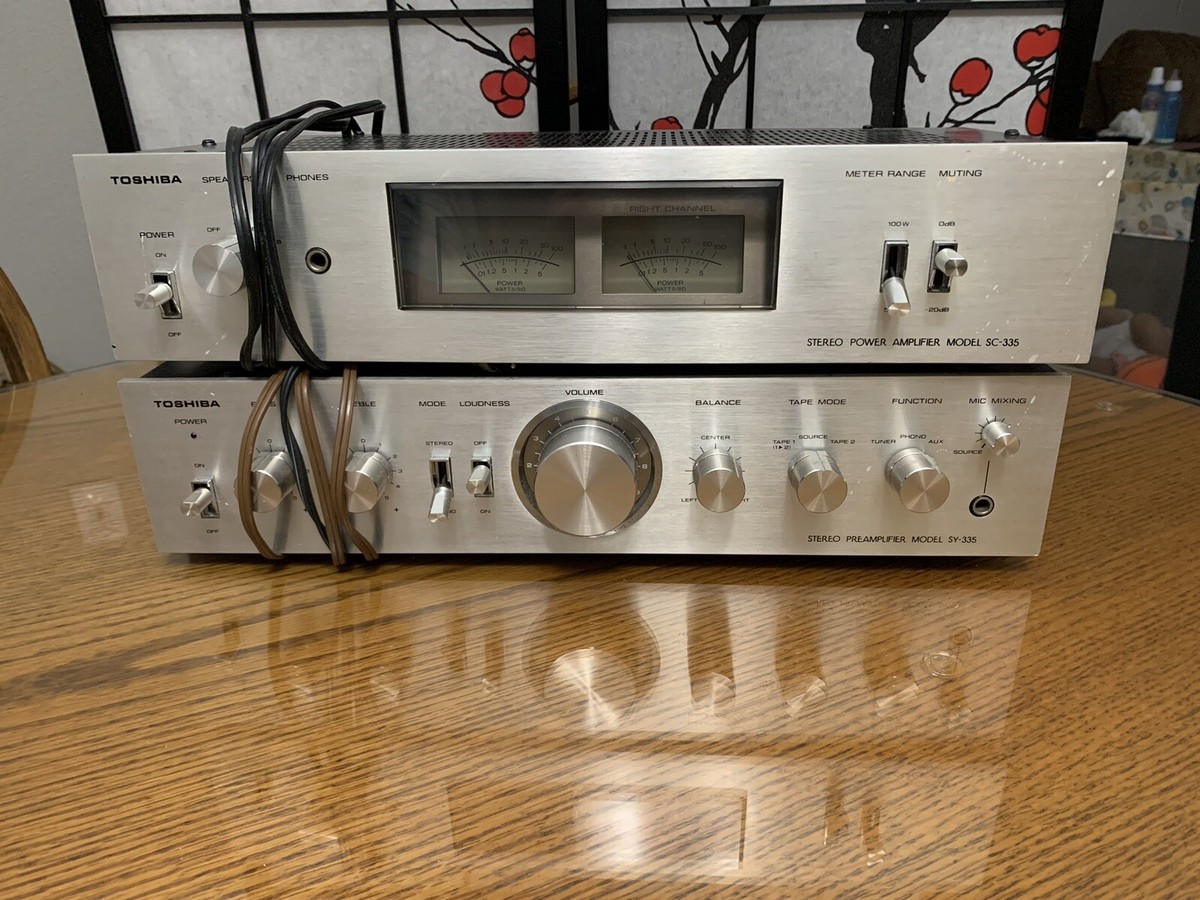 昭和レトロ　TOSHIBA　HiFi STEREO AMPLIFER 昭和レトロ TOSHIBA HiFi STEREO AMPLIFER
