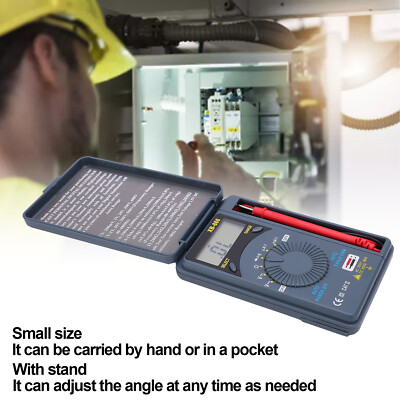XB866 Pocket Multimeter Digital Display Multi Purpose Portable Large Range