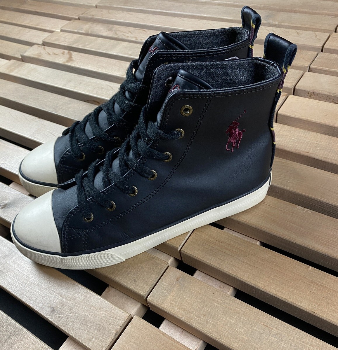 Polo Ralph Ralph Lauren Trainers Womens Size Womens Leather