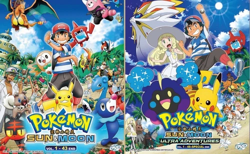 Pokémon (Soleil et Lune + Ultra Adventures) ~ Toutes les régions ~ Version...