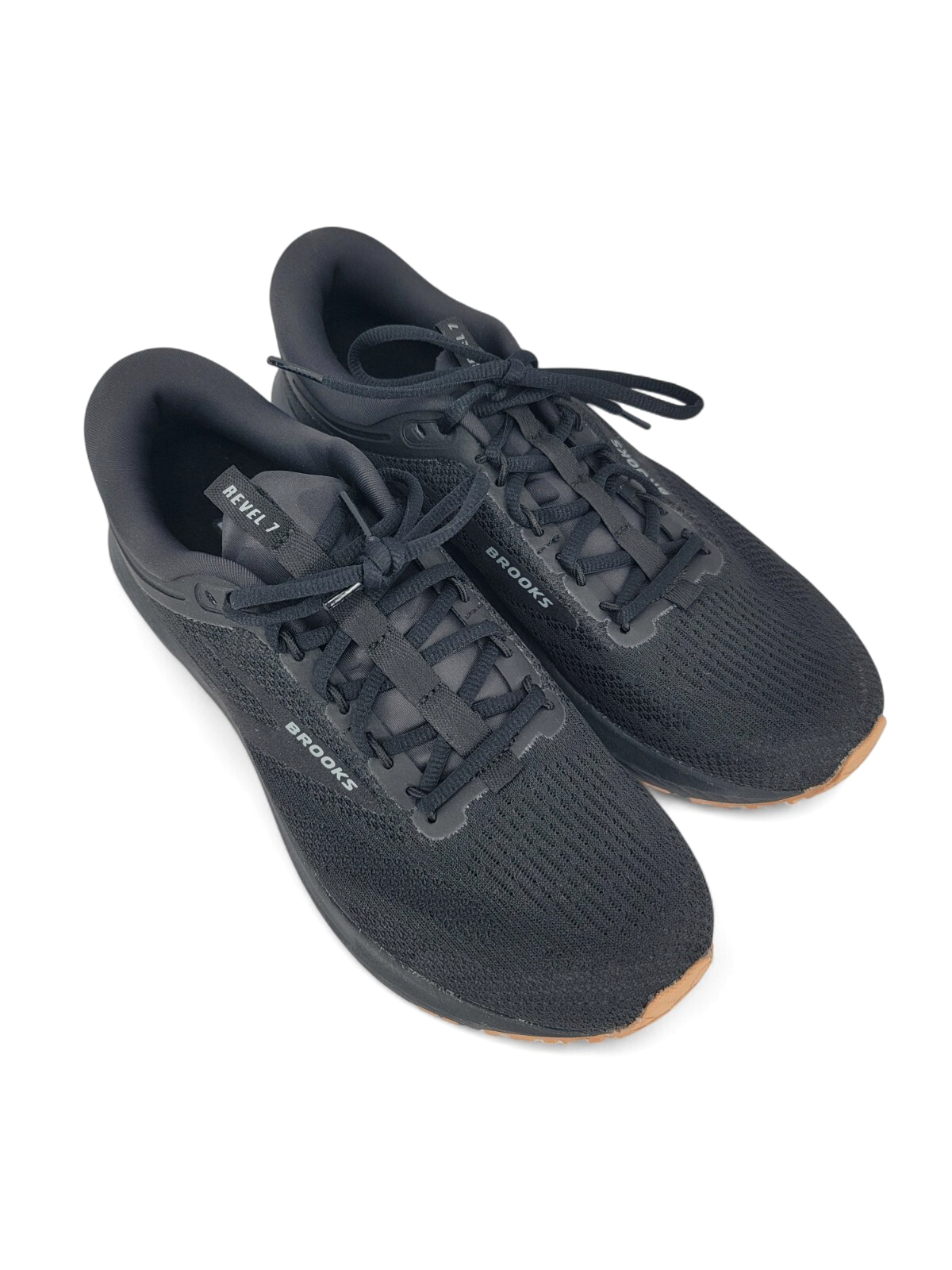 SAOLA Sneakers Brooks Revel 7 uomo taglia 9 nere suola gomma running strada atletica comode