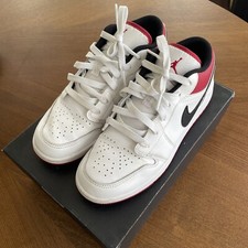 Nike Air Jordan 1 Low GS Red-Black-White Youth 6
