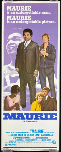 MAURIE Original Movie Poster Bernie Casey Basketball Drama NBA BIG MO