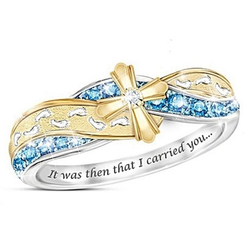 Fashion Elegant Friendship Gift Size 6-13 Ring Carved Pattern - Bild 12 von 31