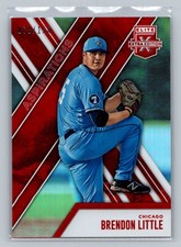 2017 Panini Elite Extra Edition #27 Brendon Little Aspirations Red #/150
