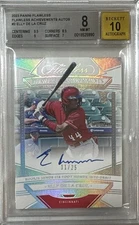 2023 Panini Flawless - Flawless Achievements Elly De La Cruz /25 BGS 8 Auto 10