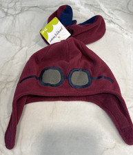 Jumping Beans Aviator Pilet Goggles Fleece Hat Laplander  Mittens 2T - 4T