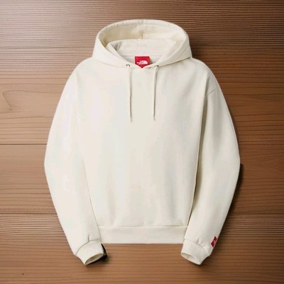 The North Face Red Box Hoodie/Kapuzenpullover - M - white dune - UVP 100 