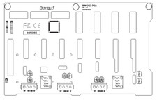 Supermicro BPN-SAS3-743A 8-port 4U 3.5-inch SAS3/SAS2/SATA3 12Gbps backplane