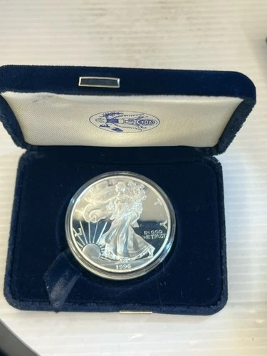 1996P Impaired Proof American Eagle With Original Mint Packaging - Philadelphia