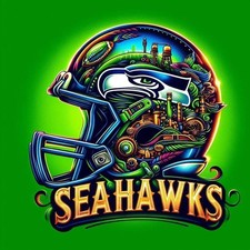 SEATTLE SEAHAWKS FOOTBALL Fridge Magnet Decal Poster Metal Sign